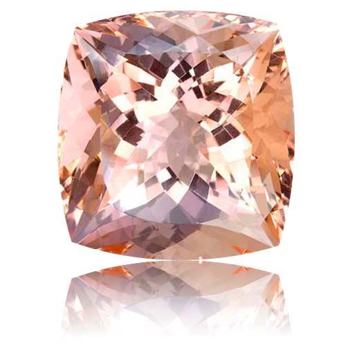 Morganite,Cushion 47.61-Carat