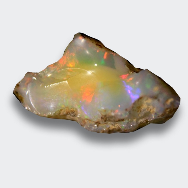 Rainbow Polished Natural Australian Opal Stone Smooth Cabochon, For Jewelry  Making at Rs 2000/carat in Jaipur