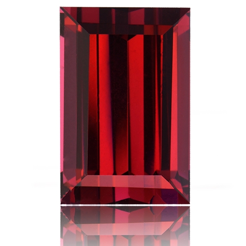 Rhodolite Garnet,Baguette 10.51-Carat