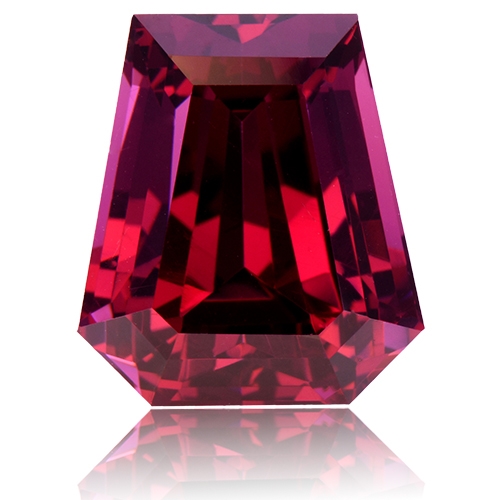 Rhodolite Garnet,Fancy Cut 11.81-Carat