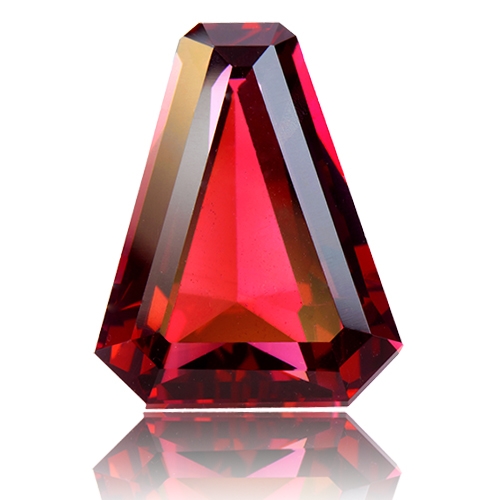 Rhodolite Garnet,Fancy Cut 10.10-Carat