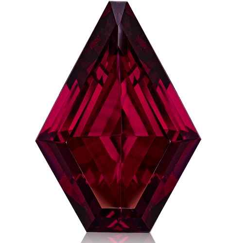 Rhodolite Garnet,Fancy Cut 10.46-Carat