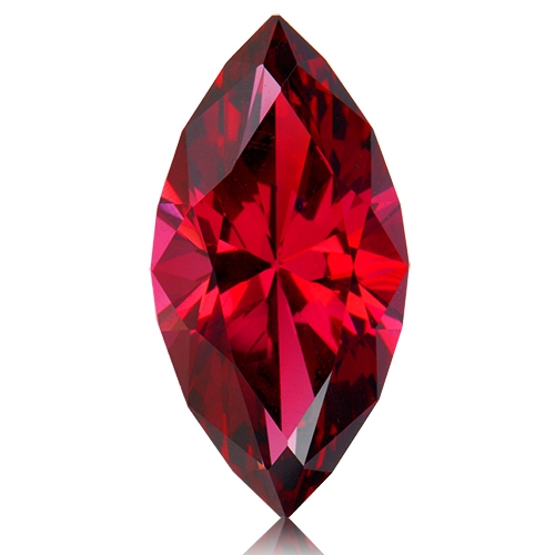 Rhodolite Garnet,Marquise 7.81-Carat