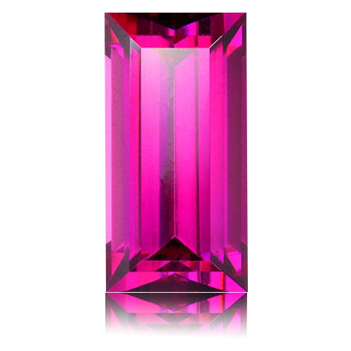 Royal Purple Garnet,Baguette 3.90-Carat