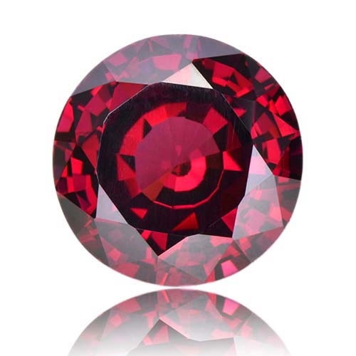 Rhodolite Garnet,Round 14.50-Carat