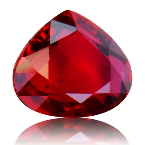 Ruby,Pear 1.07-Carat