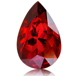Ruby,Pear 1.01-Carat