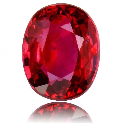 Ruby,Oval 1.03-Carat