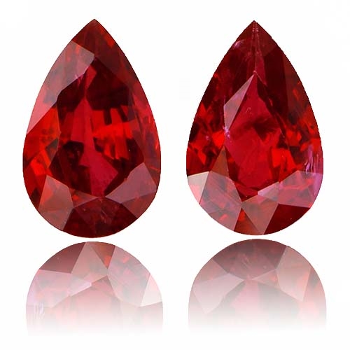 Ruby,Matched Pairs 1.60-Carat