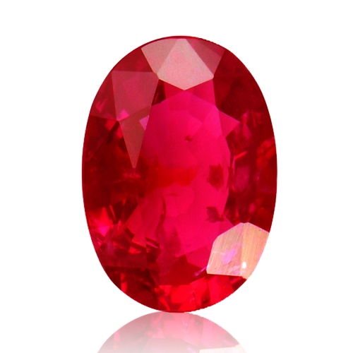 Ruby,Oval 1.33-Carat