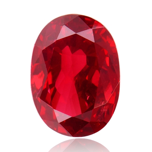 Ruby,Oval 3.03-Carat