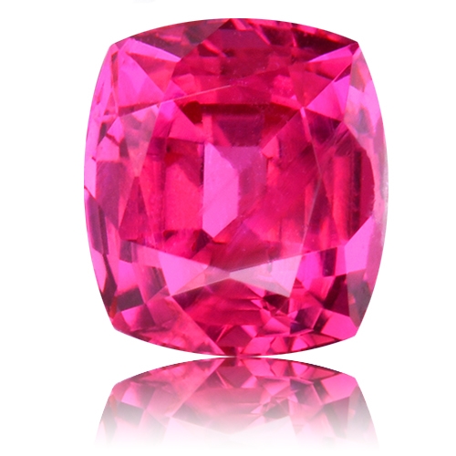 Ruby,Cushion 0.85-Carat