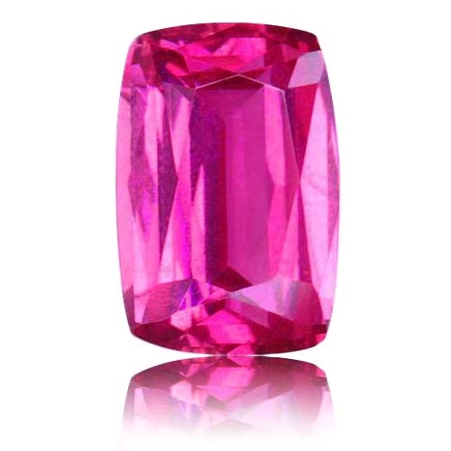 Ruby,Cushion 0.82-Carat