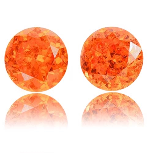 Spessartite Mandarin Garnet,Matched Pairs 4.85-Carat