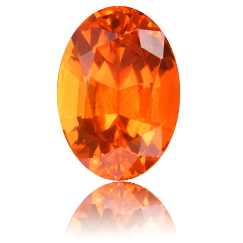 Spessartite Mandarin Garnet,Oval 2.41-Carat