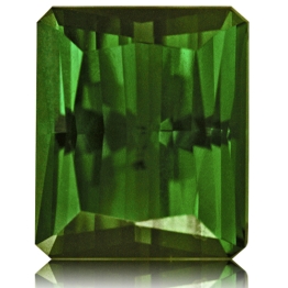 Tourmaline,Emerald Cut 9.22-Carat