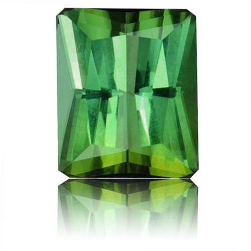 Tourmaline,Emerald Cut 3.78-Carat