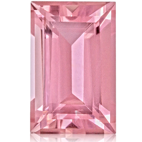 Tourmaline,Baguette 3.20-Carat