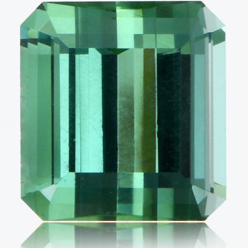 Tourmaline,Emerald Cut 3.40-Carat