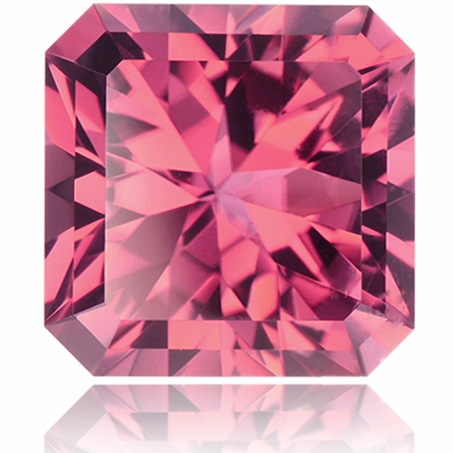 Tourmaline,Radiant 8.42-Carat