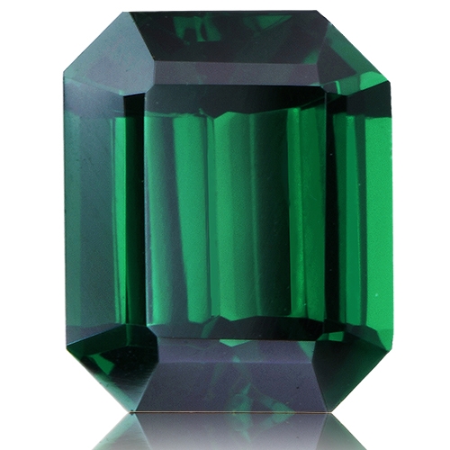 Tsavorite,Emerald Cut 2.48-Carat