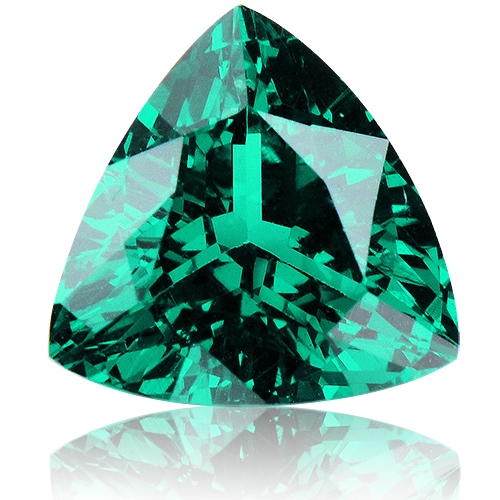 Tsavorite,Trillion 1.07-Carat