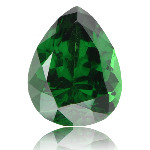 Tsavorite,Pear 3.52-Carat