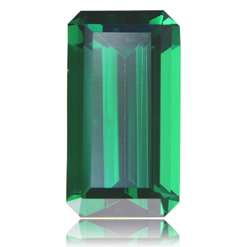 Tsavorite,Emerald Cut 3.43-Carat