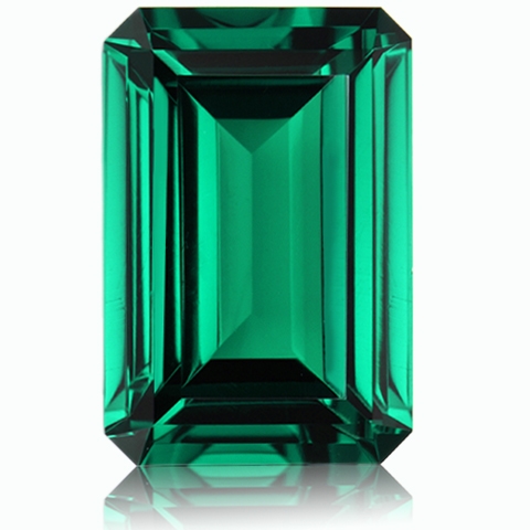 Tsavorite,Emerald Cut 3.27-Carat