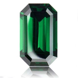 Tsavorite,Emerald Cut 4.82-Carat