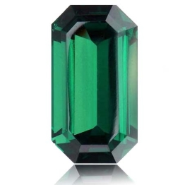Tsavorite,Emerald Cut 3.48-Carat