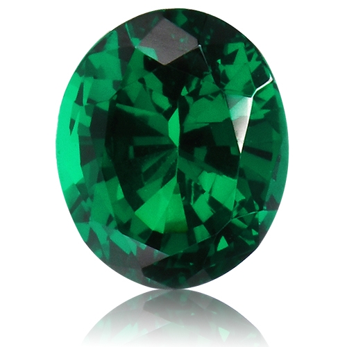 Tsavorite,Oval 4.62-Carat