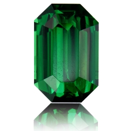 Tsavorite,Emerald Cut 2.66-Carat
