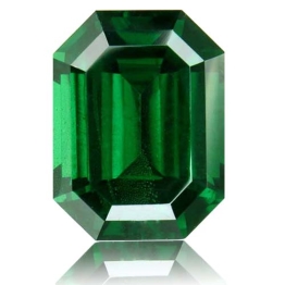 Tsavorite,Emerald Cut 4.30-Carat