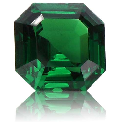 Tsavorite,Emerald Cut 3.06-Carat