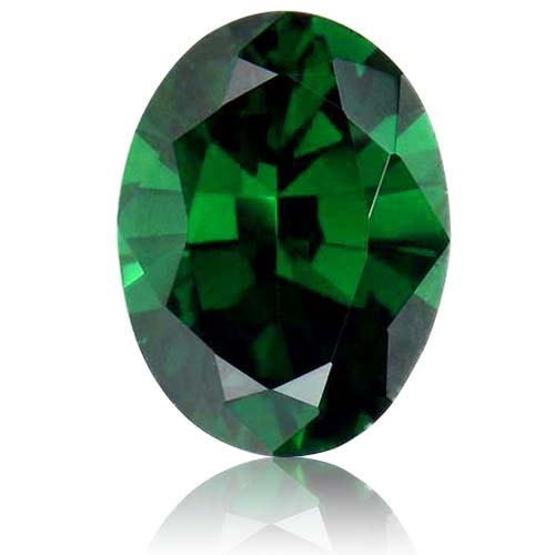 Tsavorite,Oval 4.26-Carat