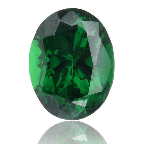 Tsavorite,Oval 3.32-Carat