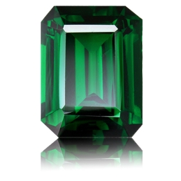 Tsavorite,Emerald Cut 3.06-Carat