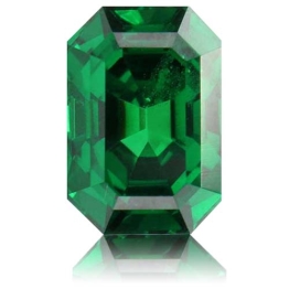 Tsavorite,Emerald Cut 1.05-Carat
