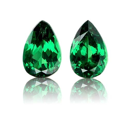Tsavorite,Matched Pairs 2.08-Carat