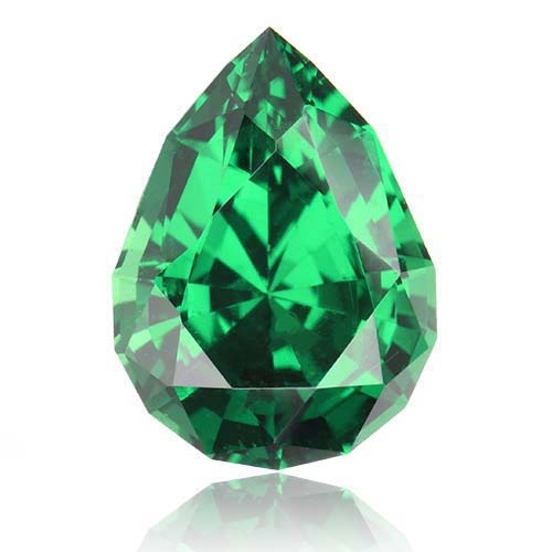 Tsavorite,Pear 2.07-Carat