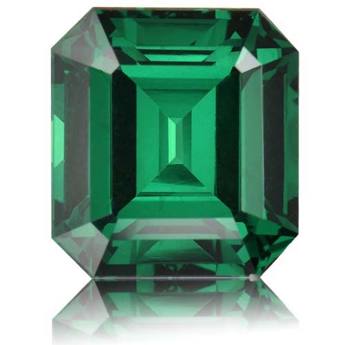 Tsavorite,Emerald Cut 3.76-Carat