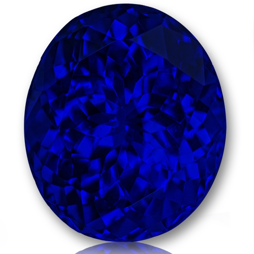 Tanzanite,Oval 10.82-Carat
