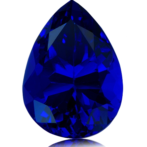 Tanzanite,Pear 3.72-Carat