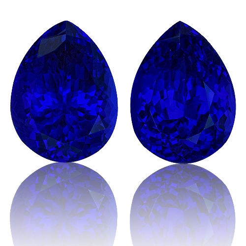 Tanzanite,Matched Pairs 10.82-Carat