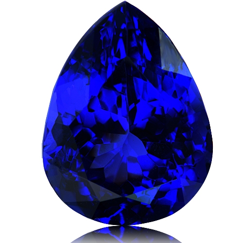 Tanzanite,Pear 6.21-Carat