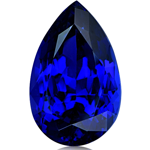 Tanzanite,Pear 6.40-Carat