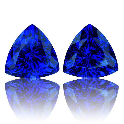 Tanzanite,Matched Pairs 27.65-Carat