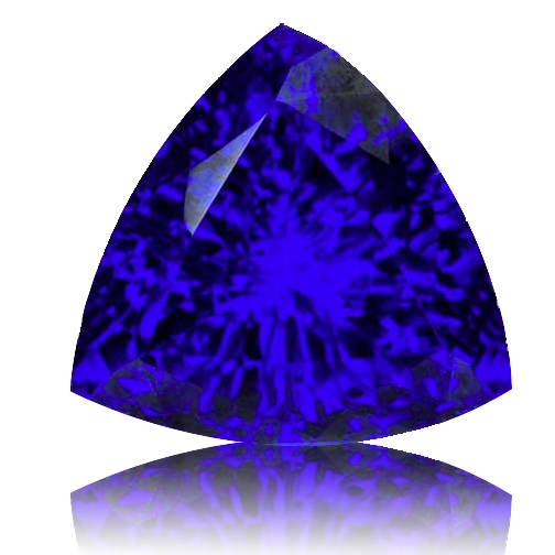 Tanzanite,Trillion 18.63-Carat