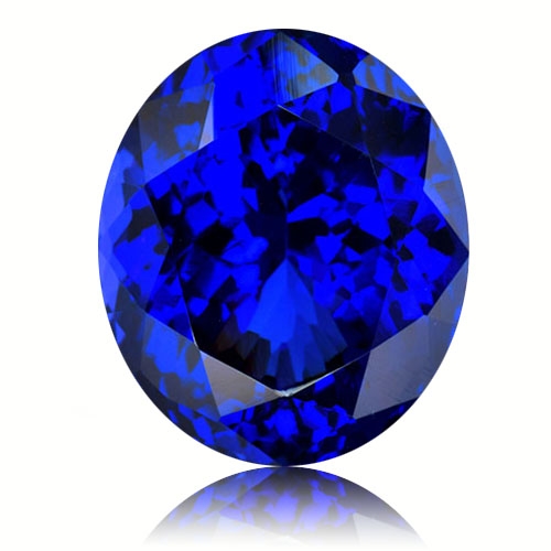 Tanzanite,Oval 55.68-Carat